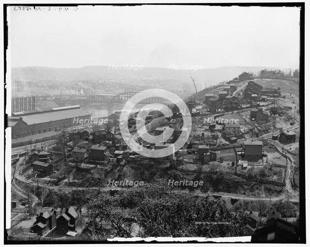 Homestead Steel Works, Homestead, Pa., between 1900 and 1910. Creator: Unknown.