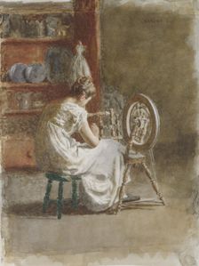 Homespun, 1881. Creator: Thomas Eakins