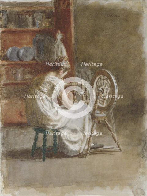 Homespun, 1881. Creator: Thomas Eakins.