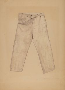 Homespun Breeches, 1935/1942. Creator: Georgine E. Mason