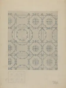 Homespun Quilt, c. 1937. Creator: Julie C Brush