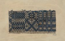 Homespun Wool, c. 1938. Creator: Raymond Manupelli
