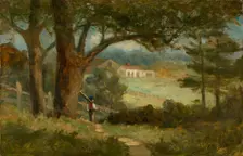 Homeward, 1895. Creator: Edward Mitchell Bannister