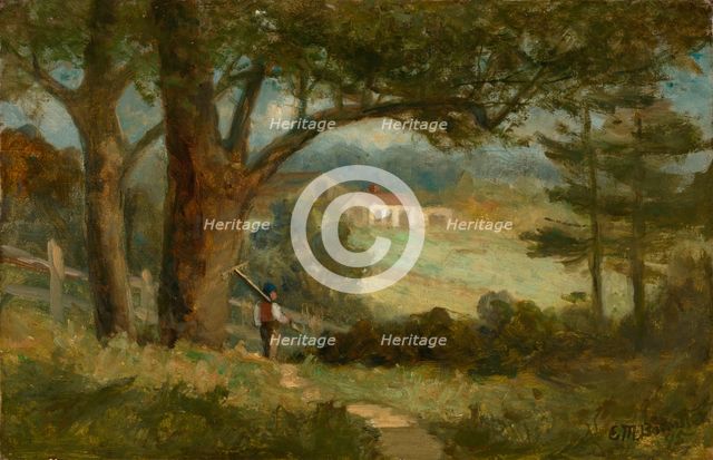 Homeward, 1895. Creator: Edward Mitchell Bannister.