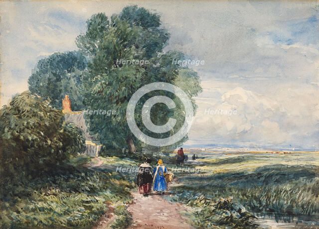 Homeward Bound, 1832. Creator: David Cox the Elder.