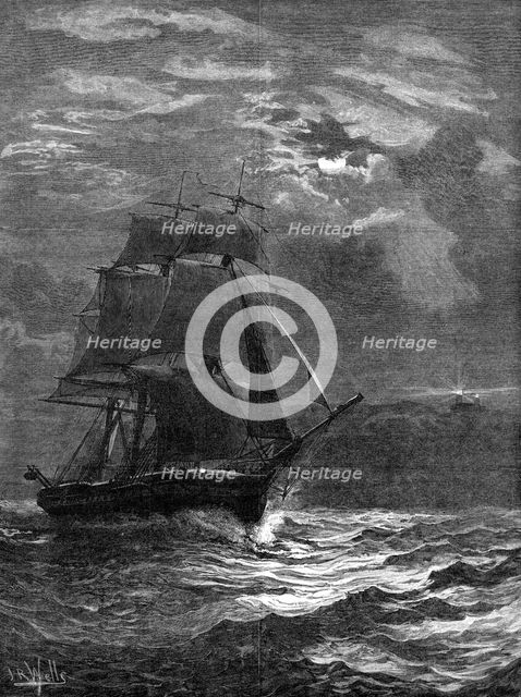 Homeward Bound - drawn by J. R. Wells, 1881. Creator: Unknown.