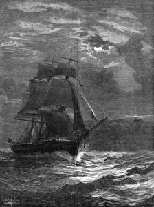 Homeward Bound - drawn by J. R. Wells, 1881. Creator: Unknown