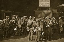 Homeward bound, with their great task greatly finished, 1919
