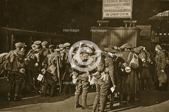 Homeward bound, with their great task greatly finished, 1919.
