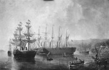 Homeward Bound: "The Great Eastern", ca. 1866. Creator: Robert Charles Dudley