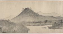 Homeward Boat on a Clear River Day, Ming dynasty, 16th-17th century. Creator: Unknown