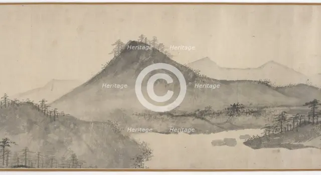 Homeward Boat on a Clear River Day, Ming dynasty, 16th-17th century. Creator: Unknown.