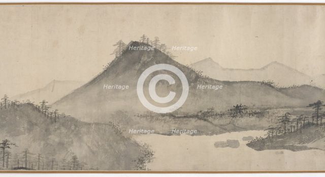 Homeward Boat on a Clear River Day, Ming dynasty, 16th-17th century. Creator: Unknown.