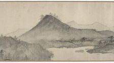 Homeward Boat on a Clear River Day, Ming dynasty, 16th-17th century. Creator: Unknown