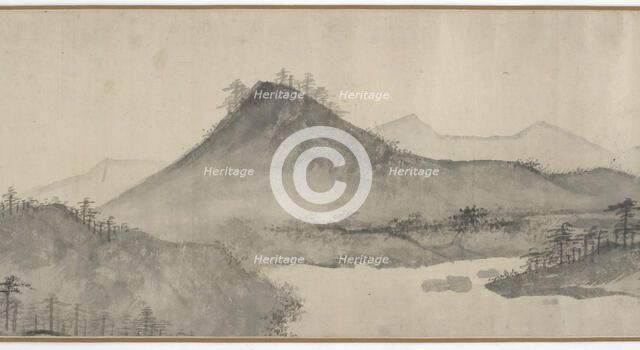 Homeward Boat on a Clear River Day, Ming dynasty, 16th-17th century. Creator: Unknown.