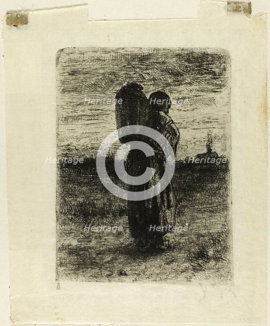 Homewards, n.d. Creator: Jozef Israels.