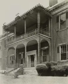 Homewood, Natchez, Adams County, Mississippi, 1938. Creator: Frances Benjamin Johnston