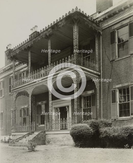 Homewood, Natchez, Adams County, Mississippi, 1938. Creator: Frances Benjamin Johnston.