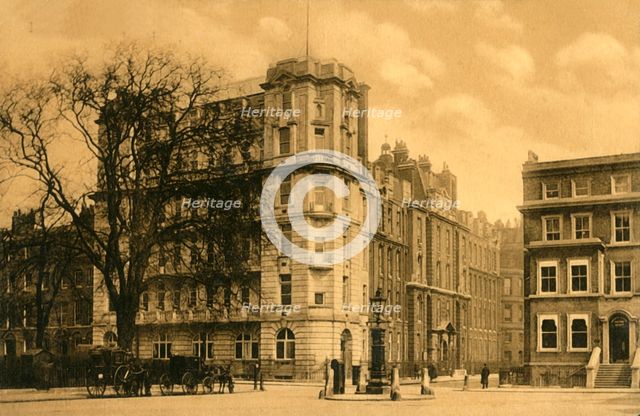 'Homoeopathic Hospital, Queen Square', c1910. Creator: Unknown.