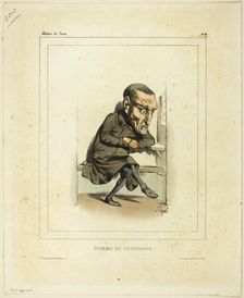Homme de Confiance 19th century. Creators: Edme Jean Pigal, Bénard, Imprimerie d'Aubert et Cie