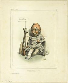 Homme de Bien 19th century. Creators: Edme Jean Pigal, Bénard, Imprimerie d'Aubert et Cie