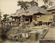 Hon Mura Temple, 1865. Creator: Unknown
