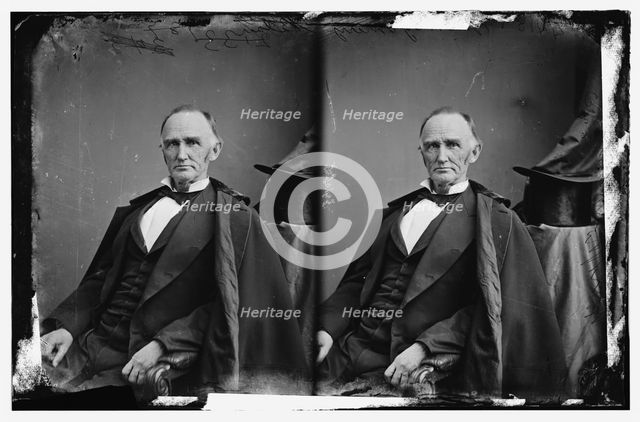 Hon. Montgomery Blair, Post-Master General of Lincoln's cabinet, between 1860 and 1870. Creator: Unknown.