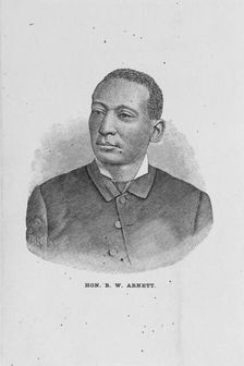 Hon. B. W. Arnett, 1886. Creator: Folger