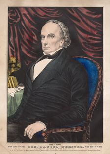 Hon. Daniel Webster, Aged 70 Years. Creator: James Merritt Ives (American, 1824-1895), and ; Nathaniel Currier (American, 1813-1888)