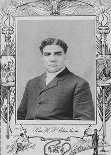 Hon. H. P. Cheatham [recto], 1902. Creator: Unknown