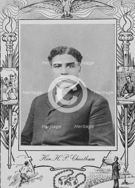 Hon. H. P. Cheatham [recto], 1902. Creator: Unknown.