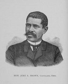 Hon. Jere A. Brown, Cleveland, Ohio, 1888. Creator: Vogt Bros.