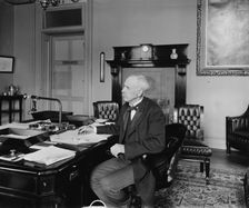 Hon. Leslie M. Shaw, Secretary of Treasury, McKinley's Cabinet, between 1890 and 1910. Creator: Unknown