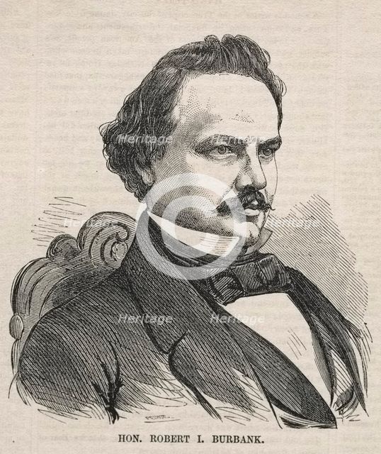 Hon. Robert I. Burbank, 1857. Creator: Winslow Homer (American, 1836-1910).