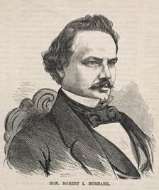 Hon. Robert I. Burbank, 1857. Creator: Winslow Homer (American, 1836-1910)
