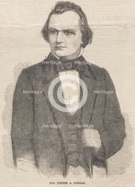 Hon. Stephen A. Douglas, 1859. Creator: Winslow Homer (American, 1836-1910).