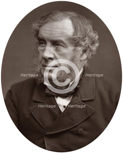 Hon Sir William Robert Grove, DCL, FRS, Judge of the Hight Court of Justice, 1877.Artist: Lock & Whitfield