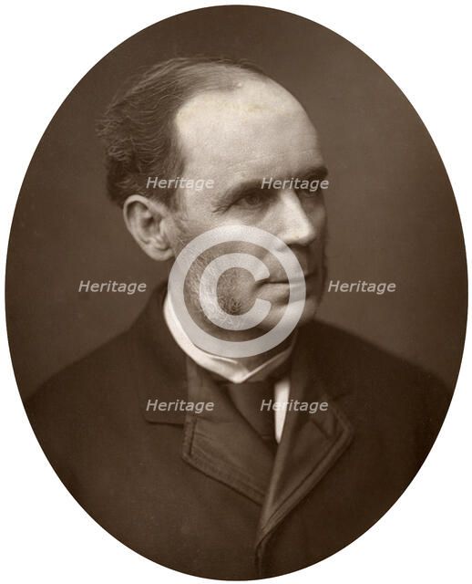 Hon Sir Edward Ebenezer Kay, Judge of the High Court of Justice, 1883.Artist: Lock & Whitfield