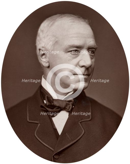 Hon Sir Henry Hawkins, Judge of the Hight Court of Justice, 1877.Artist: Lock & Whitfield