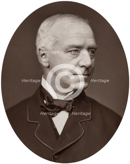 Hon Sir Henry Hawkins, Judge of the Hight Court of Justice, 1877.Artist: Lock & Whitfield