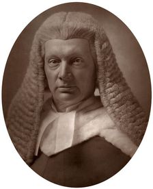 Hon Sir Joseph William Chitty, Judge of the High Court of Justice, 1883.Artist: Lock & Whitfield