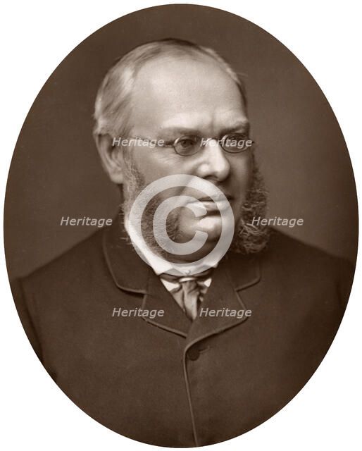 Hon Sir Lewis William Cave, Judge of the High Court of Justice, 1883.Artist: Lock & Whitfield