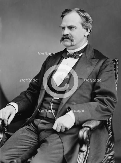 Hon. Wm. A. Richardson of Illinois, Secretary of Treasury, Grant Administration, c.1870-1880. Creator: Unknown.