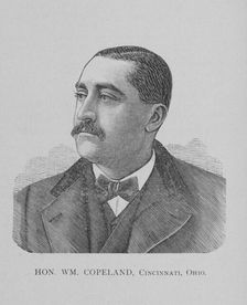 Hon. Wm. Copeland, Cincinnati, Ohio, 1888. Creator: Unknown