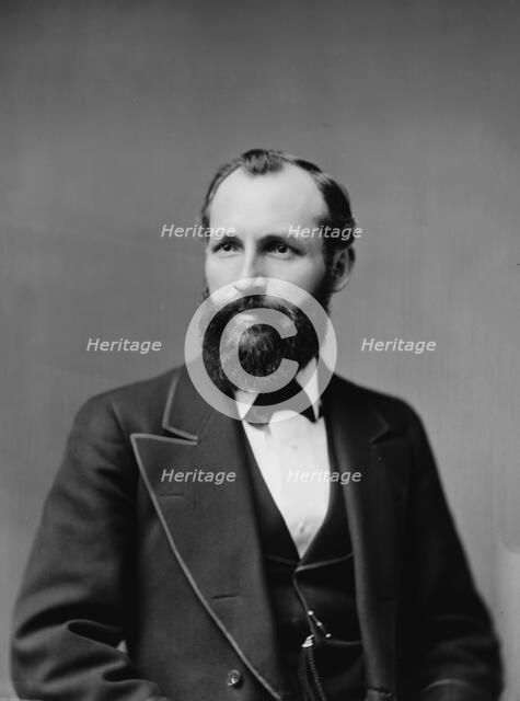 Hon. W.M. Springer of Ill., between 1870 and 1880. Creator: Unknown.