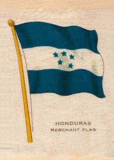 Honduras - Merchant Flag c1910