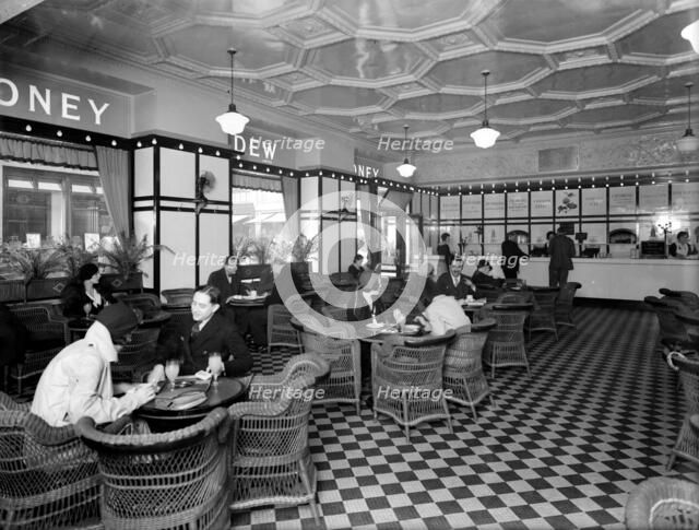 Honey Dew Restaurant, Coventry Street, Westminster, London, c1930s. Artist: Herbert Felton