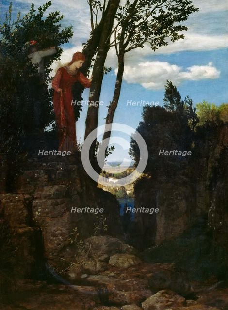 Honeymoon, 1878. Creator: Böcklin, Arnold (1827-1901).