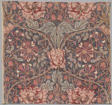 Honeysuckle, Early 20th century. Creator: William Morris (British, 1834-1896)