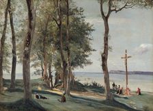 Honfleur: Calvary, ca. 1830. Creator: Jean-Baptiste-Camille Corot